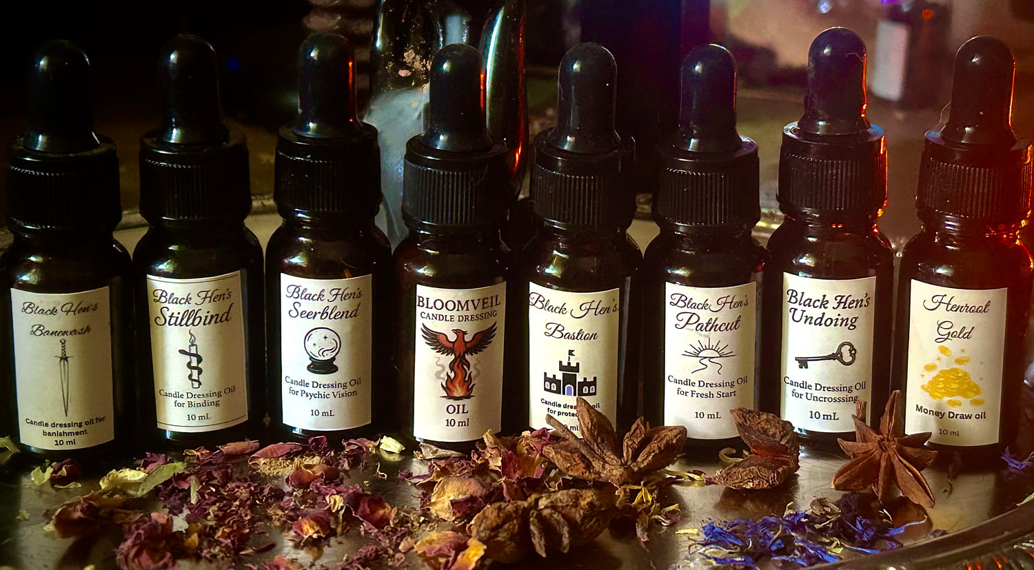 Candle Dressing Oils