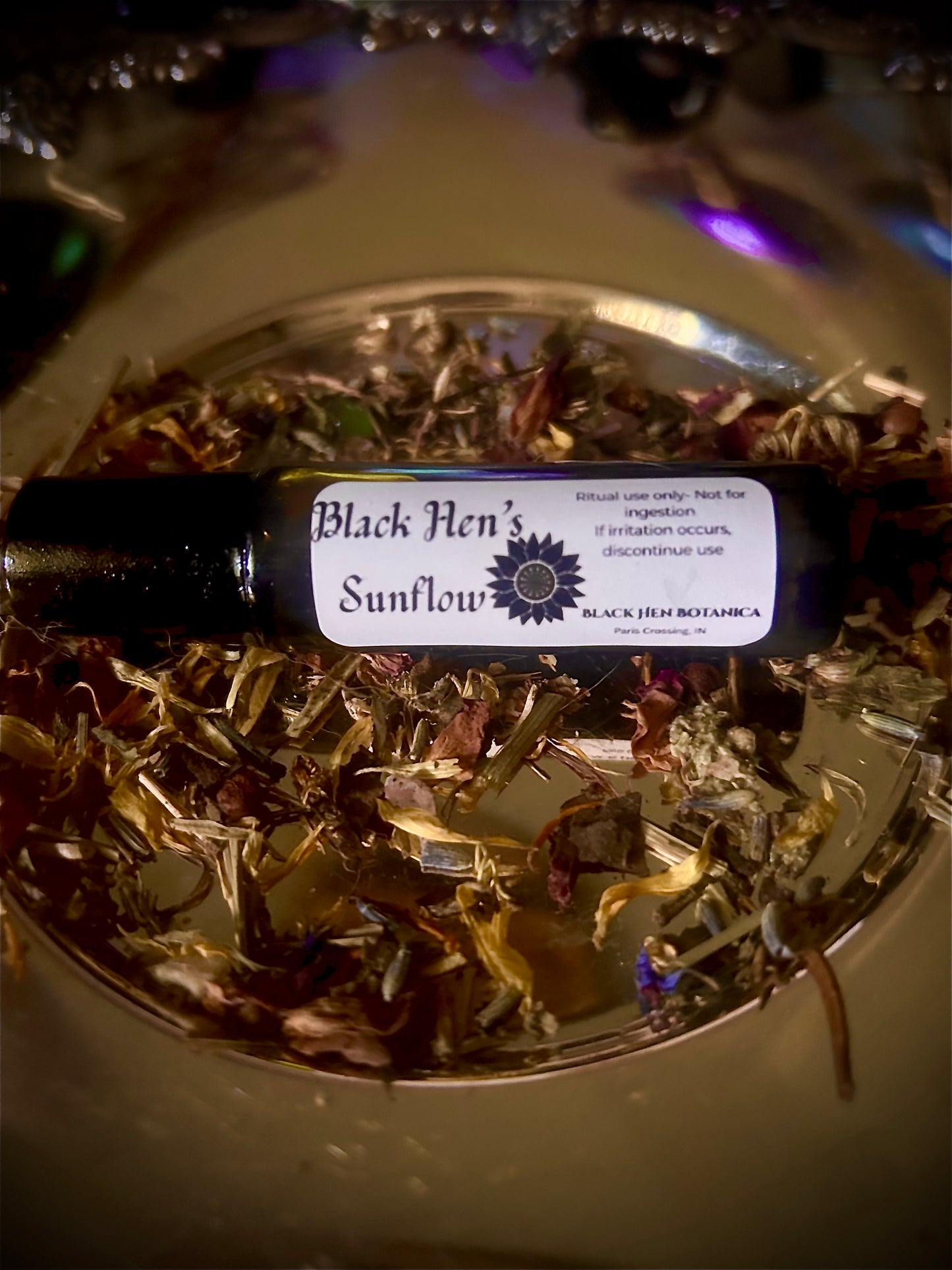 Black Hen’s Sunflow – Prosperity & Abundance Roller