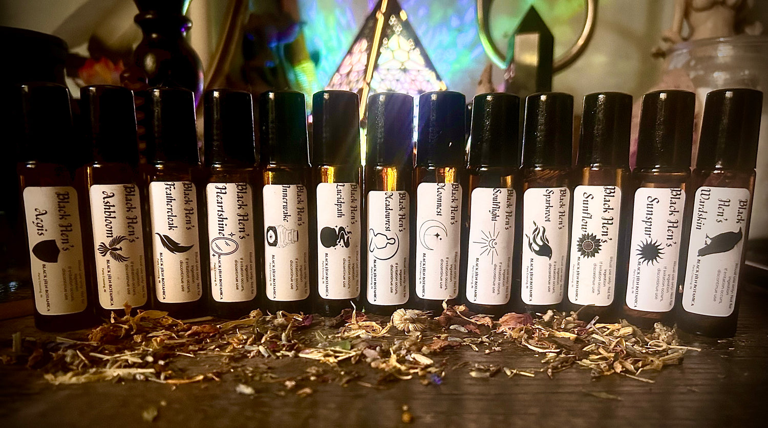 Black Hen Botanica Oil Rollers