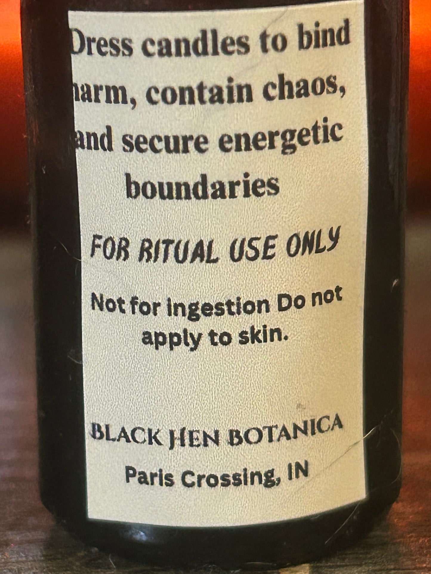 Black Hen’s Stillbind– Contain & Restrain