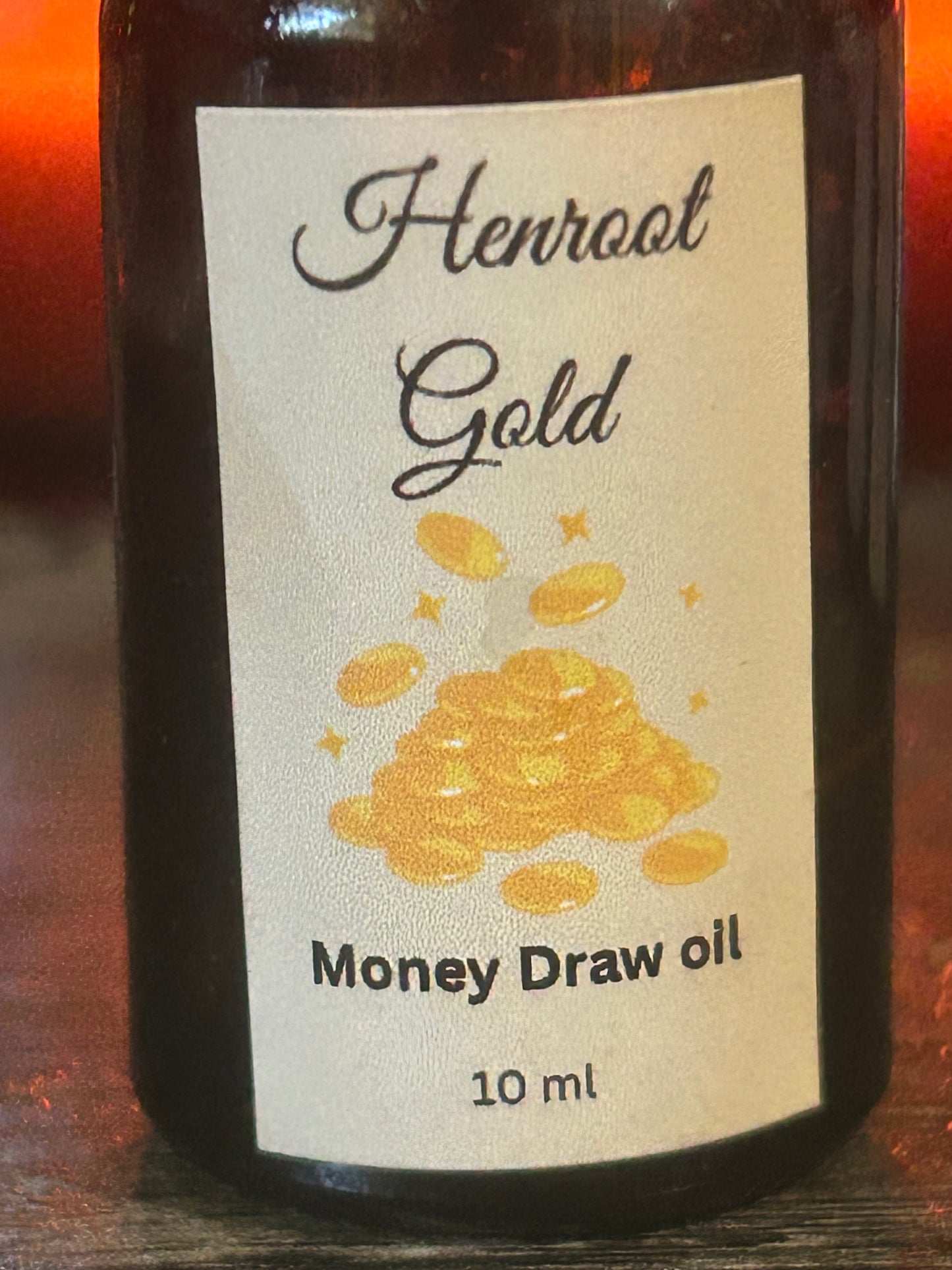Henroot Gold – Prosperity Candle Dressing Oil