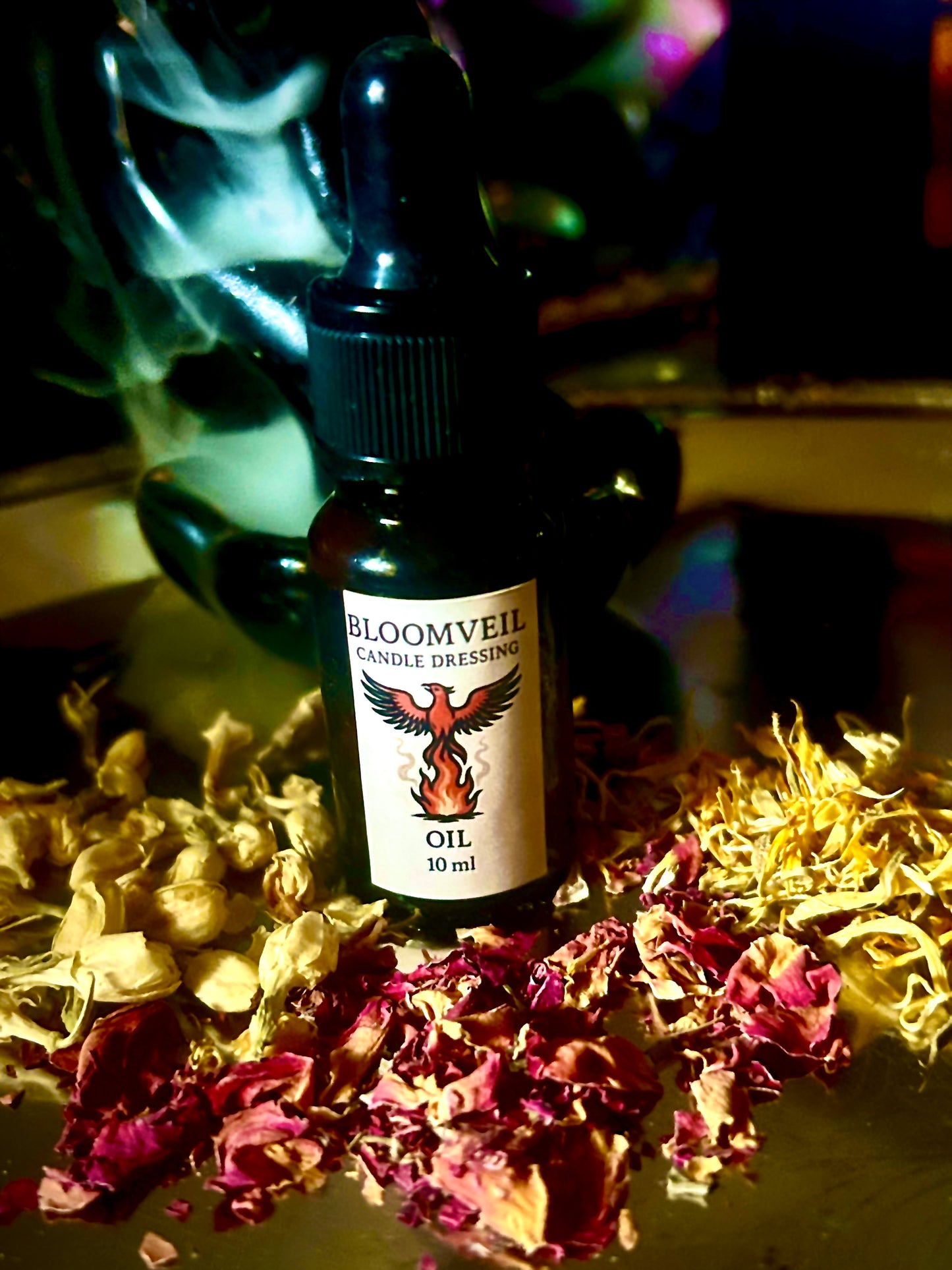 Black Hen’s Bloomveil – Self-Love Candle Dressing Oil