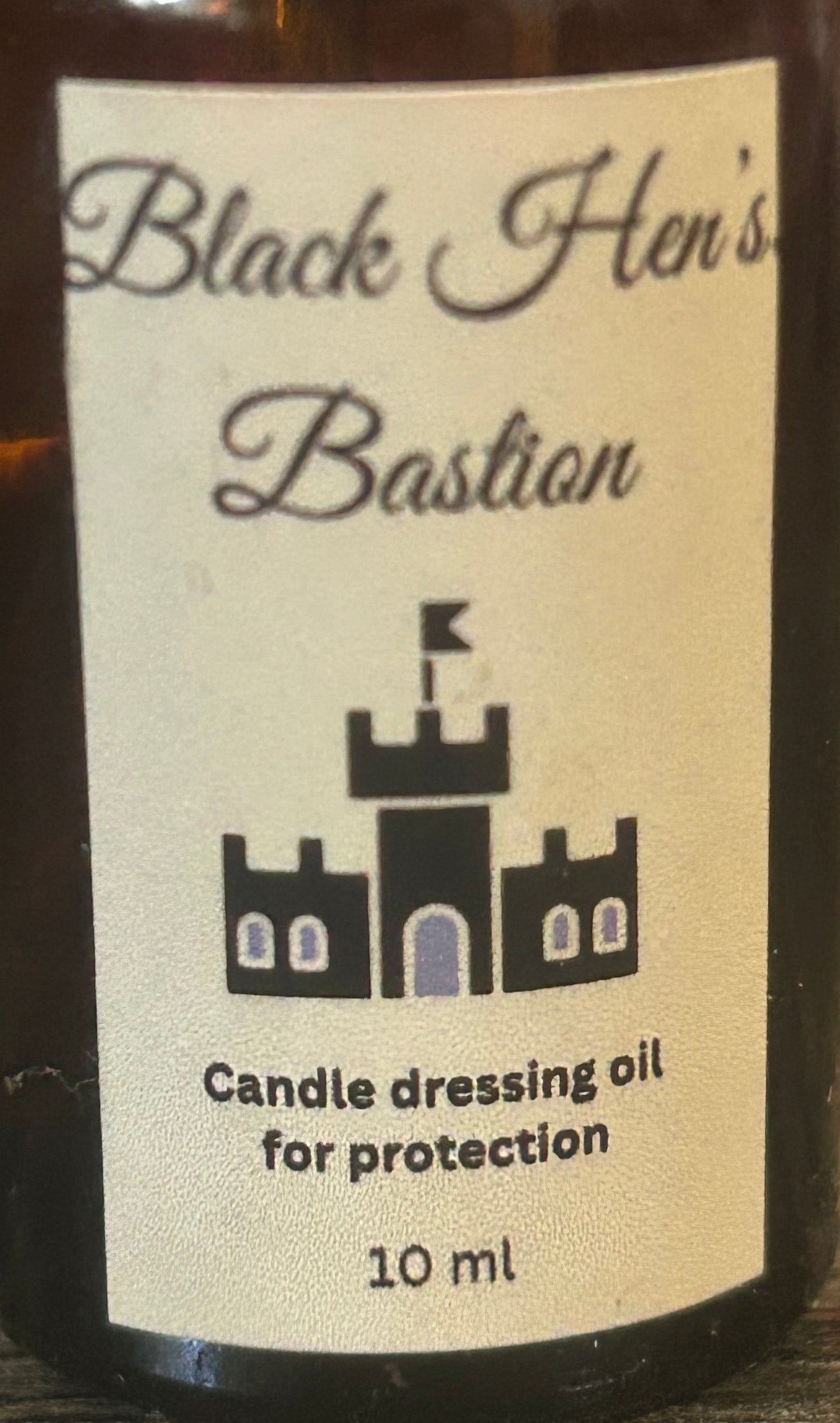 Black Hen’s Bastion – Protection Candle Dressing Oil