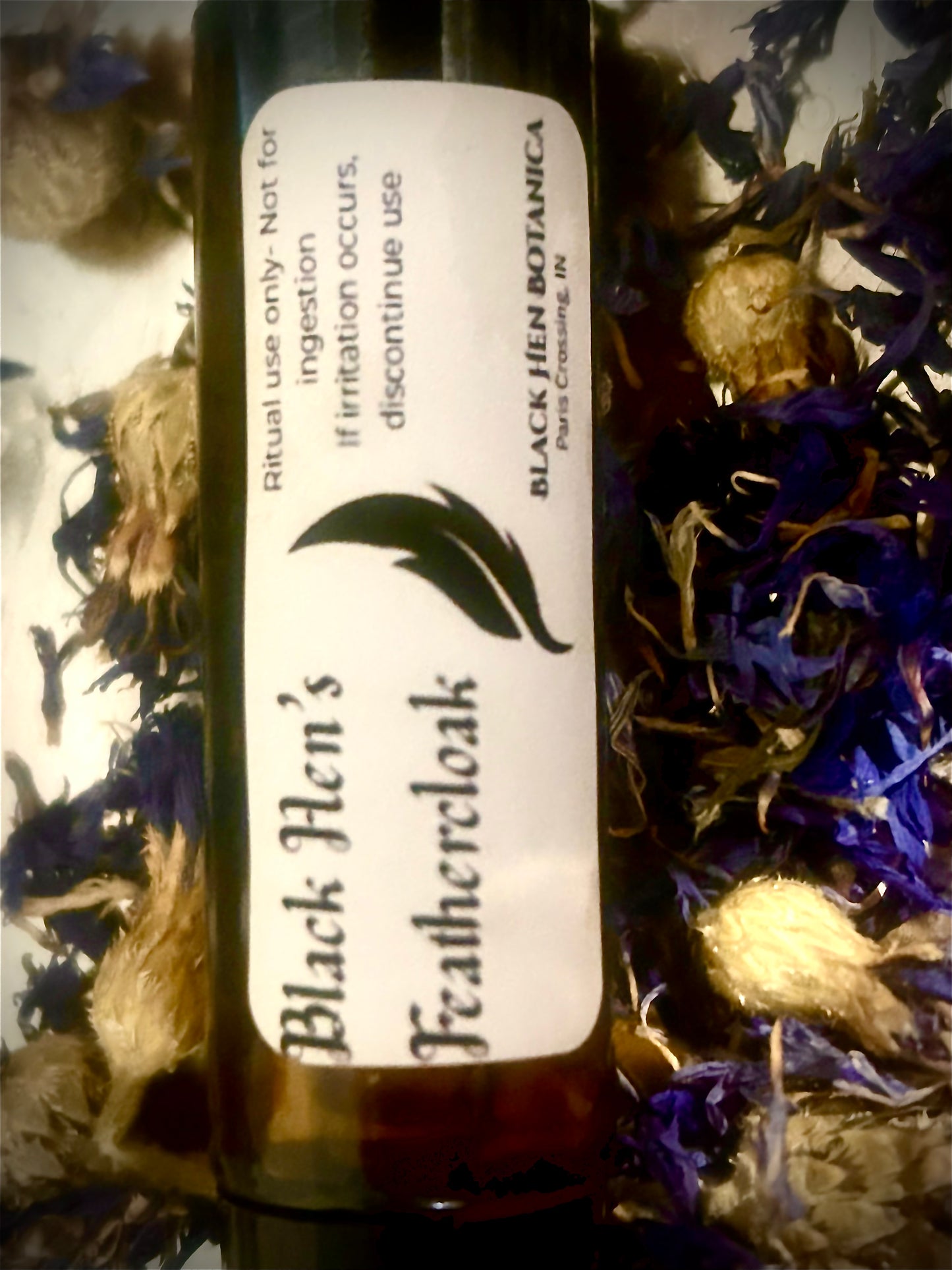 Black Hen’s Feathercloak – Aura Cleansing Oil Roller
