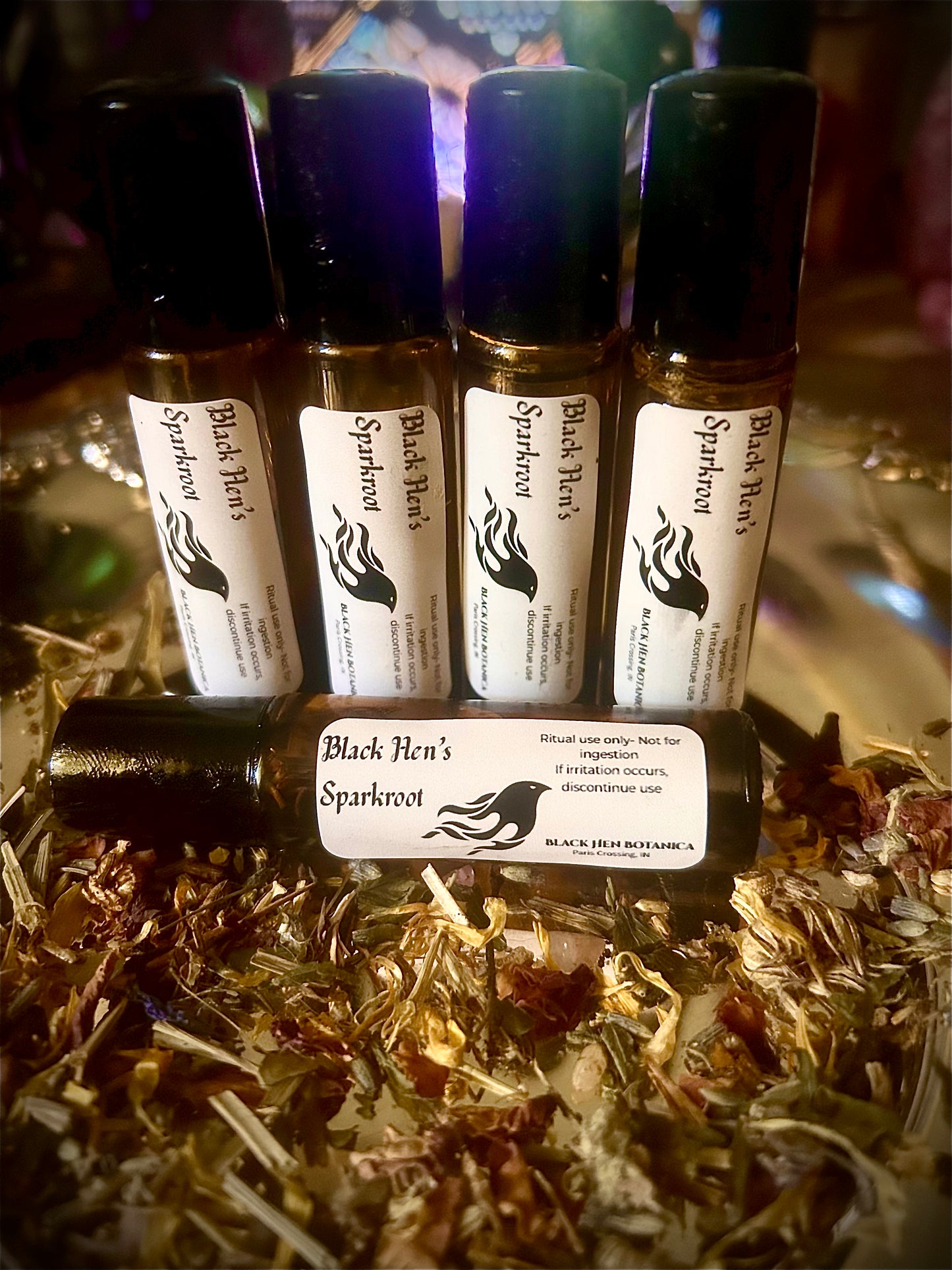 Black Hen’s Sparkroot – Energy & Uplift Roller