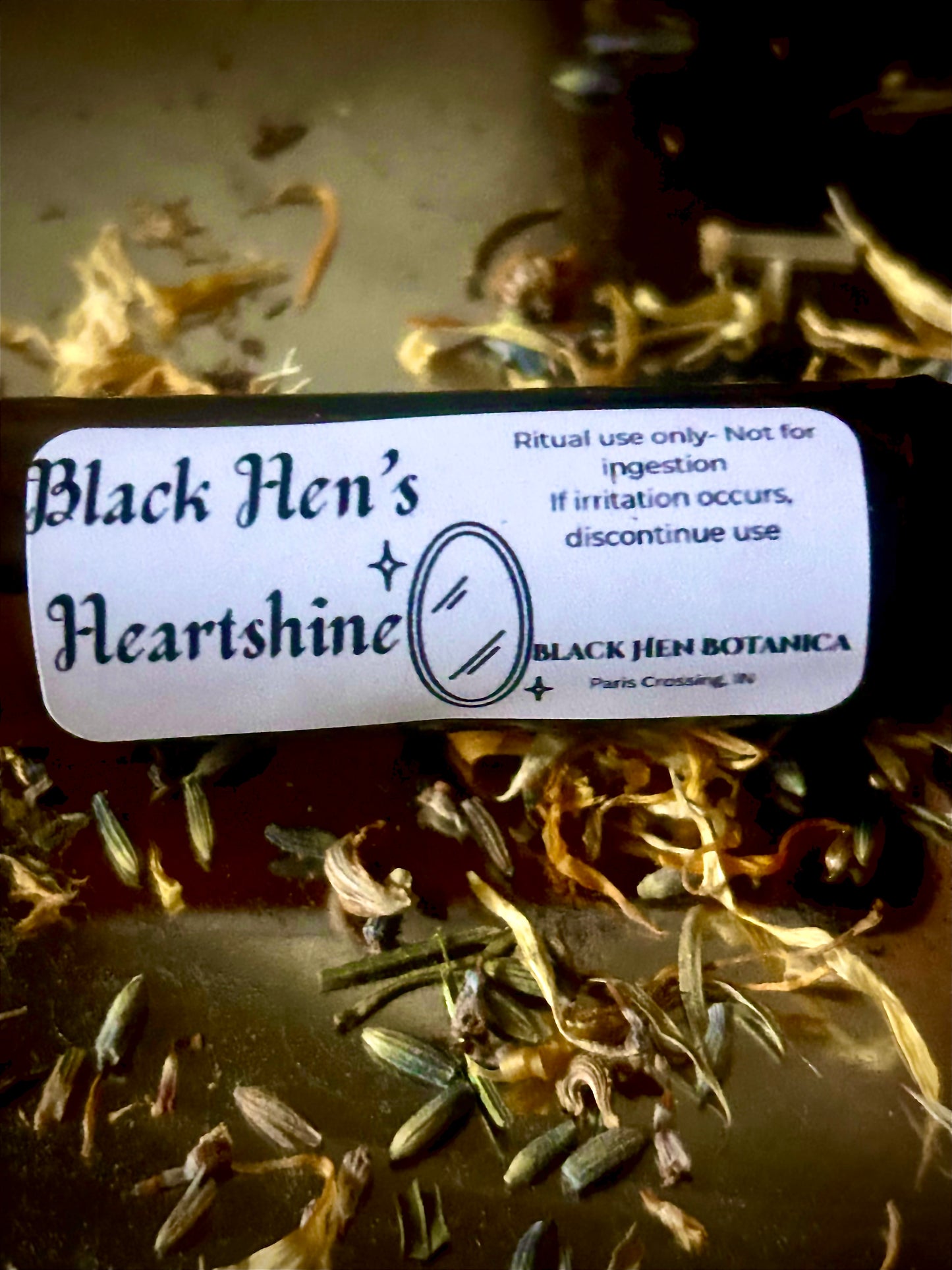 Black Hen’s Heartshine – Self-Love & Heart Healing Oil Roller