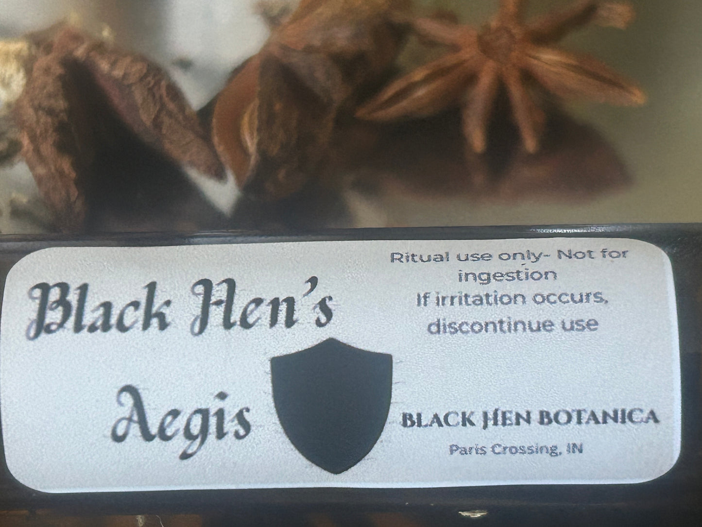 Black Hen’s Aegis – Energetic Shielding Oil Roller